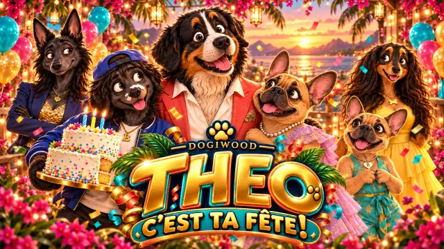 **Theo, c’est ta fête! 🎉🐾**