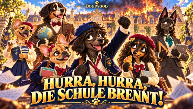 HURRA, HURRA – DIE SCHULE BRENNT